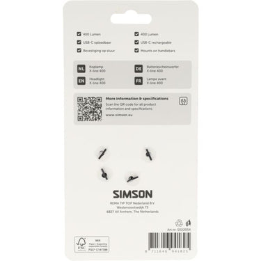 Simson koplamp aurora x-line 400