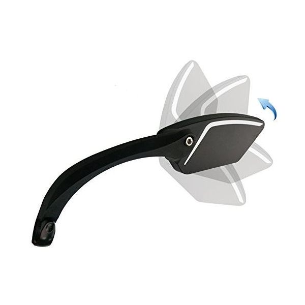 Afbeelding laden in galerijviewer, Spiegel links E-bike multi-angle stuurbev. zwart
