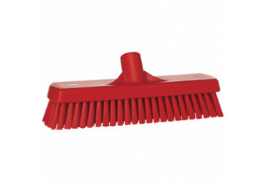 Vikan vloerschrobber hard rood (30 cm)