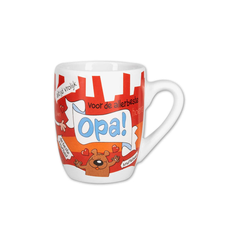 Afbeelding laden in galerijviewer, Paperdreams cartoonmok - opa 2 - keramiek 440ml
