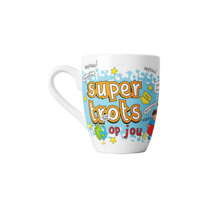 Paperdreams cartoonmok - trots op jou - keramiek 440ml