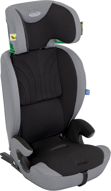 Graco energi i-size r129 - meteor - autostoel met isofix en top tether - van 76 tot 150 cm (ca. 15 maanden tot 12 jaar)