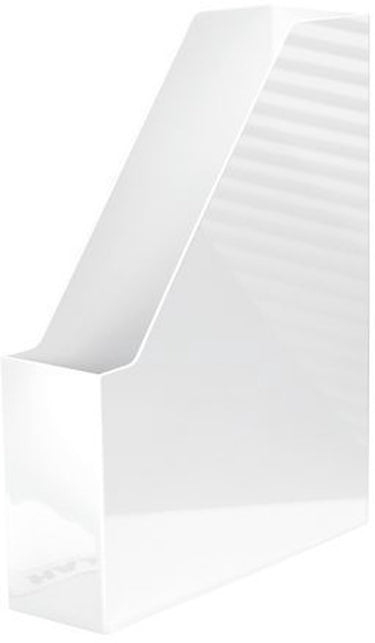 Han tijdschriftencassette - i-line - 315 x 248 x 76mm - hoogglans wit - formaat a4 c4 - ha-16501-12