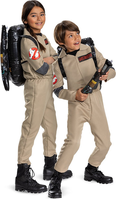 Disguise ghostbusters: frozen empire movie (sony), kostuum ghostbusters movie 2024 classic, maat xs (3t-4t jaar), kind