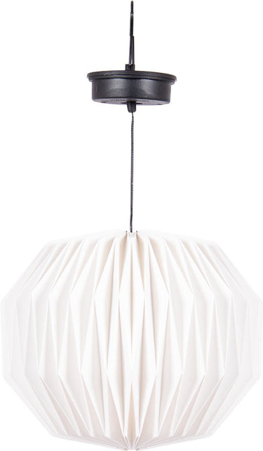 Bo-camp - hanglamp - rana - opvouwbaar - wit - oplaadbaar - solar - 20 lumen