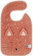 Trixie slabbetje biologisch katoen mrs. cat roze baby slab.