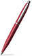 Sheaffer balpen - vfm e9403 - excessive red nickel plated - sf-e2940351