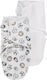 Meyco baby animal uni swaddle inbakerdoek - 2-pack - multicolour - 0-3 maanden - 1.0 tog