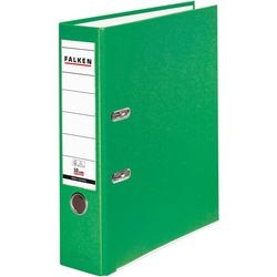 Ordner falken pp-color a4 80 mm lichtgroen 2-rings 1 stuk