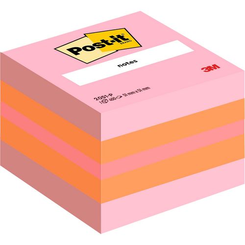 Post-it zelfklevende notes kubusblok 225 vel