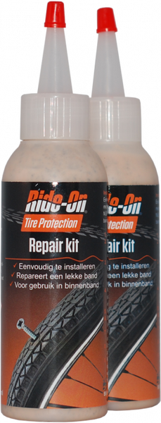 Bandensealant Ride-On voor dames en herenfiets (2x 125 ml)