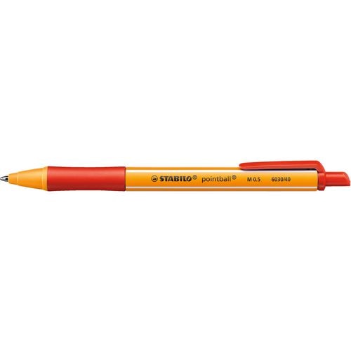 Stabilo pointball balpen - rood