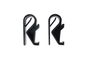 Basil Hook-On system Sports - set of 2 hooks - Ø10-12 mm -black