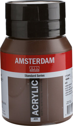 Amsterdam standard series acrylverf pot 500 ml omber gebrand 409
