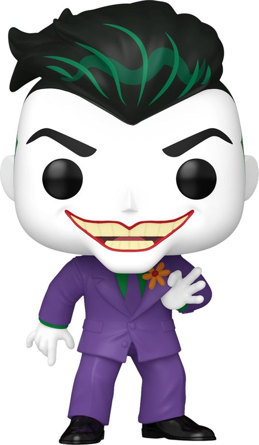 Funko harley quinn the joker vinyl figuur 496 pop! meerkleurig