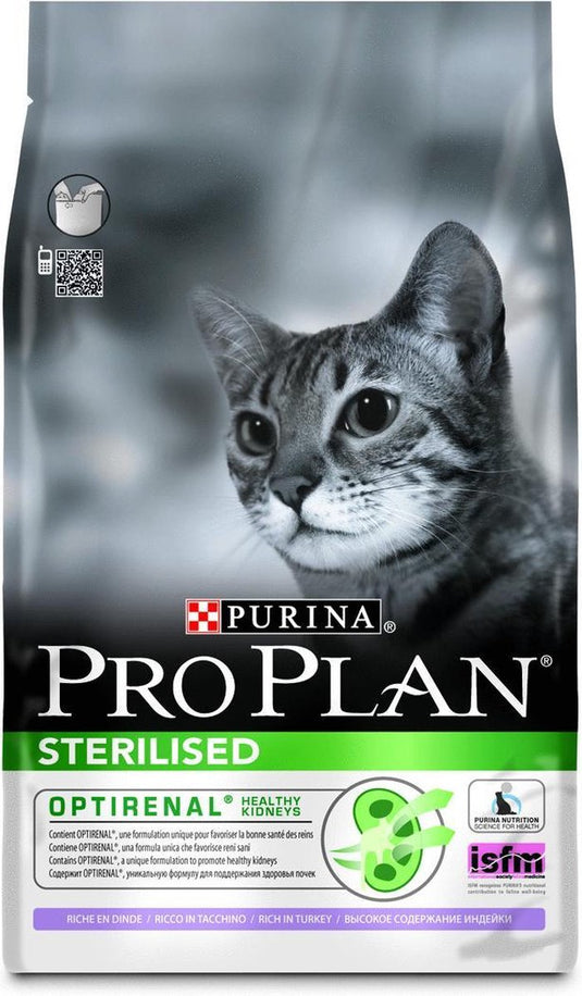 Pro plan adulterilised - rijk aan kalkoen - kattenvoer - 3 kg