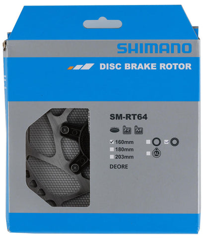 Shimano Deore brake disc 160mm centerlock SM-RT64