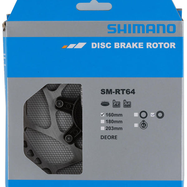 Shimano Deore brake disc 160mm centerlock SM-RT64