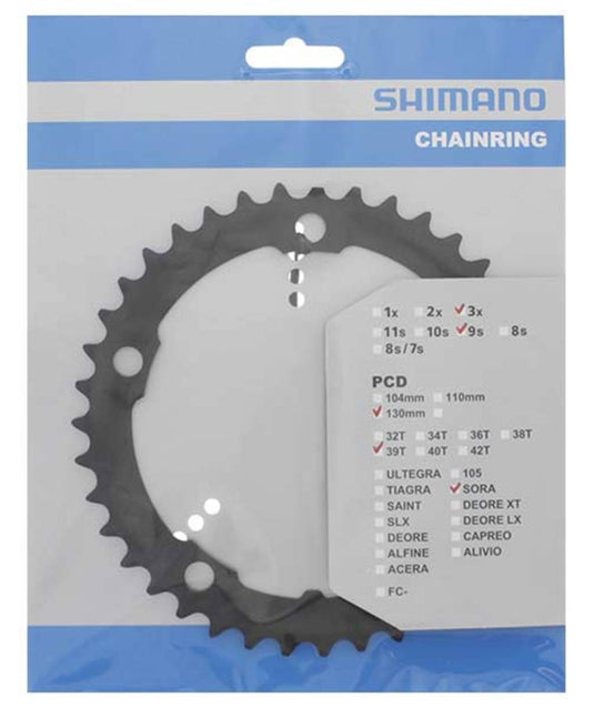 Shimano - Kettingblad 39T Sora FC-3503 39T-D - Zwart