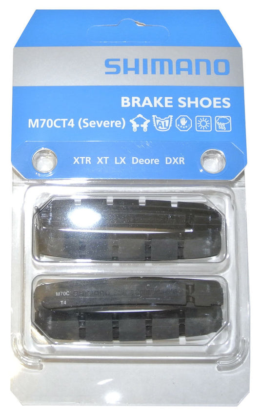 Shimano remrubber m70ct4 v-brake - o.a. br-m570 - br-m970 (2 sets)