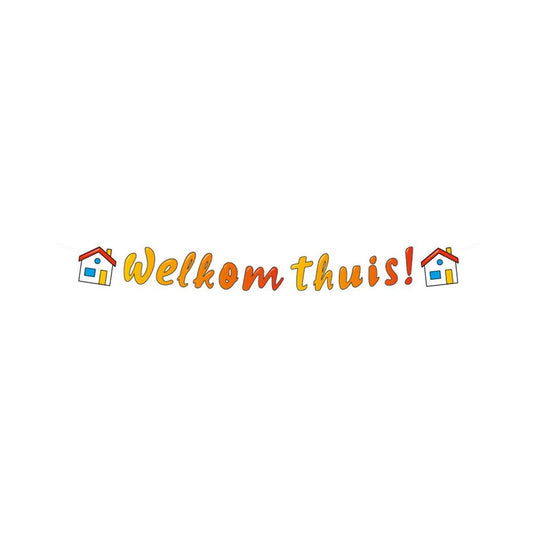 Paperdreams letter banner - welkom thuis