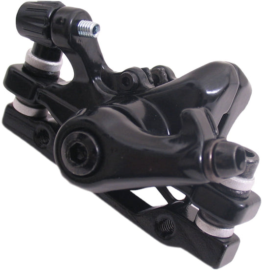 Promax remklauw mechanisch voor remschijf 160 mm voor 140 mm achter - pm is