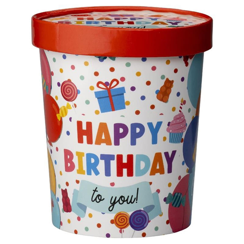 Load image into Gallery viewer, Paperdreams snoepbeker ø12x14cm - happy birthday

