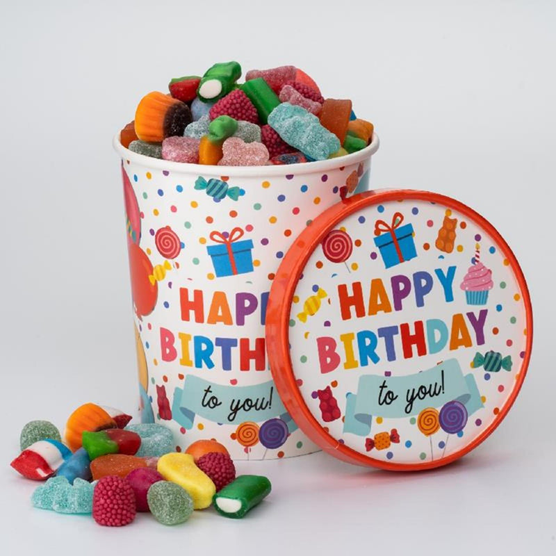 Load image into Gallery viewer, Paperdreams snoepbeker ø12x14cm - happy birthday
