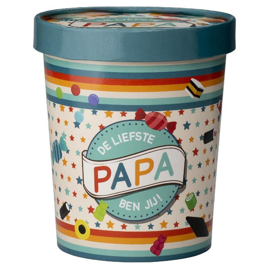 Paperdreams snoepbeker ã˜12x14cm - papa