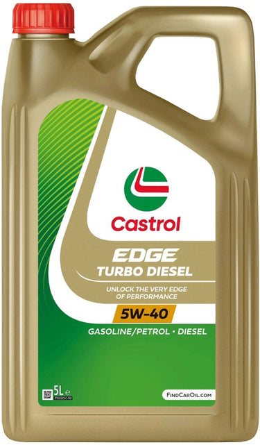 Castrol edge turbo diesel 5w40- 5l