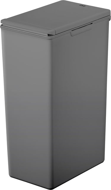 Eko - morandi touch 40 liter - plastic - grijs - prullenbak