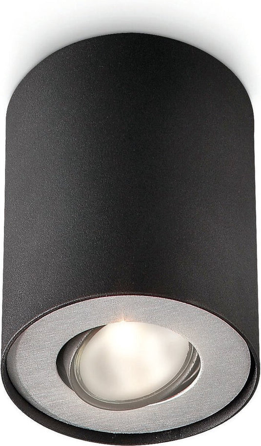 Philips led philips pillar opbouwspot - 1-lichts - zwart