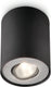 Philips led philips pillar opbouwspot - 1-lichts - zwart