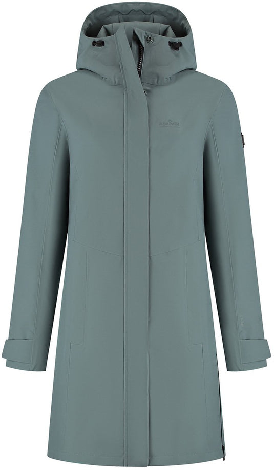 Kjelvik outdoorjas livia balsam groen