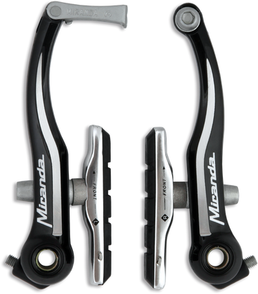 Miranda V-brake Sirius Mat-Zwart Universeel voor of achter