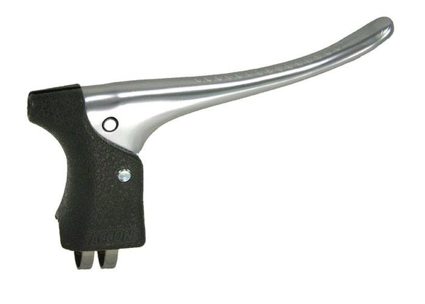 Saccon brake lever, per set Aluminium/plastic. Black/Silver