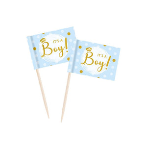 Paperdreams prikkers - it's a boy 6,5x3cm