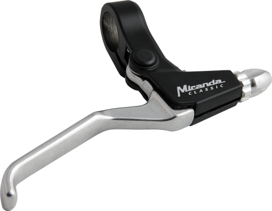 Miranda remgreepset 3-vinger zwart mat-zilver