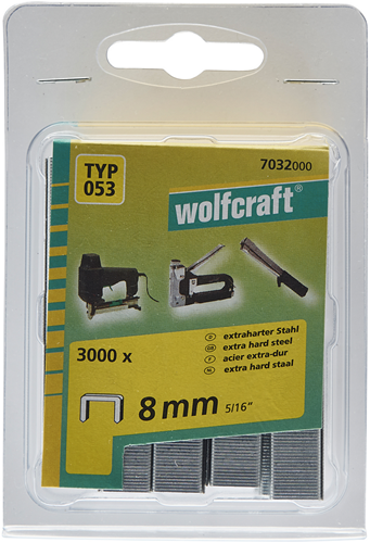 Load image into Gallery viewer, Wolfcraft breedrugnieten | type 053 | staal | 8mm | 3000 stuks - 7032000
