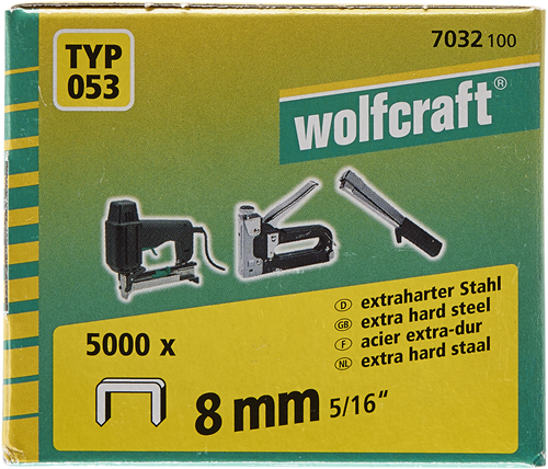 Load image into Gallery viewer, Wolfcraft breedrugnieten | type 053 | staal | 8mm | 5000 stuks - 7032100
