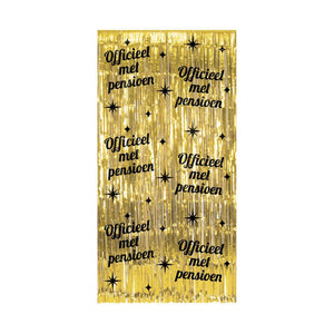 Paperdreams classy party deurgordijn - pensioen 100x200cm