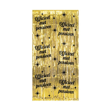 Paperdreams classy party deurgordijn - pensioen 100x200cm