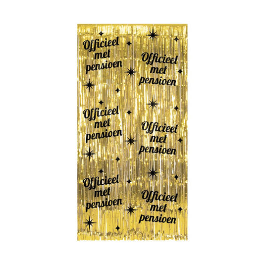 Paperdreams classy party deurgordijn - pensioen 100x200cm