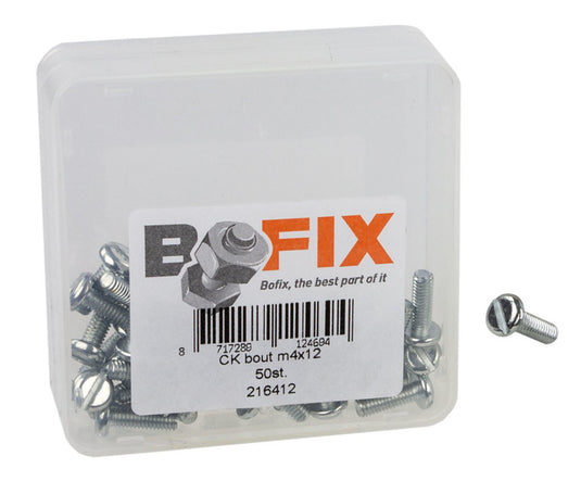 Bofix bout m4x12 ronde kop ds a 50