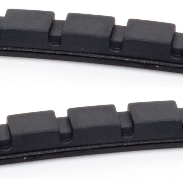 brake pad rubbers V-brake 72 x 10 mm black 2 pieces