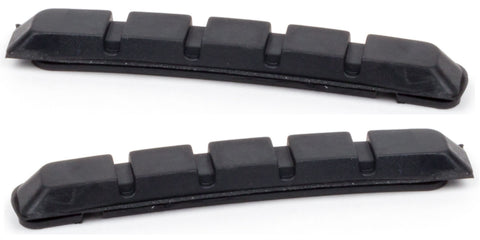 brake pad rubbers V-brake 72 x 10 mm black 2 pieces