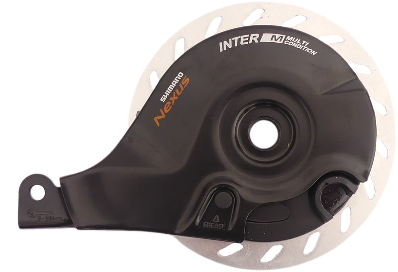 Load image into Gallery viewer, Shimano Rollerbrake achter Nexus BR-C3000-R 8,2mm 3 8 standaard remkracht zwart
