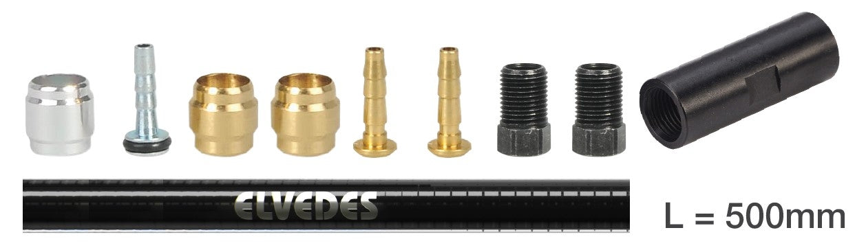 Hydro hose extension kit Elvedes for Formula