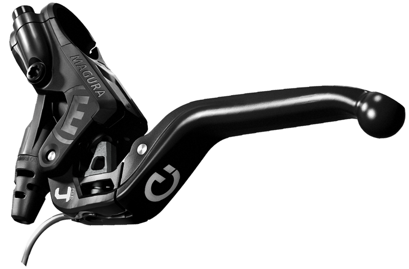 Load image into Gallery viewer, Schijfremset Magura MT4N met 800 mm leiding
