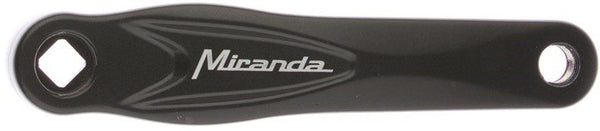 Miranda left crank alfa 1 wire right pedal black